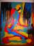 feet, oil on canvas by Matya Dio 2007