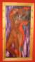 In Flames oil on canvas 2001 by Matya Dio